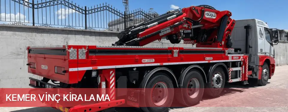 Kemer İlçemi Vinç Kiralama